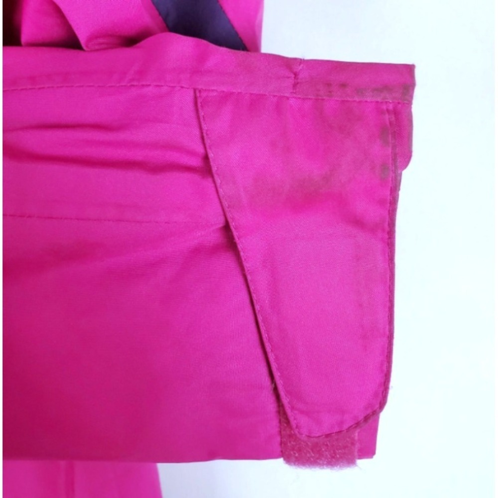 Columbia Omni-Tech Windbreaker Jacket Women's Size Small Pink Hooded Full Zip - Picture 7 of 8